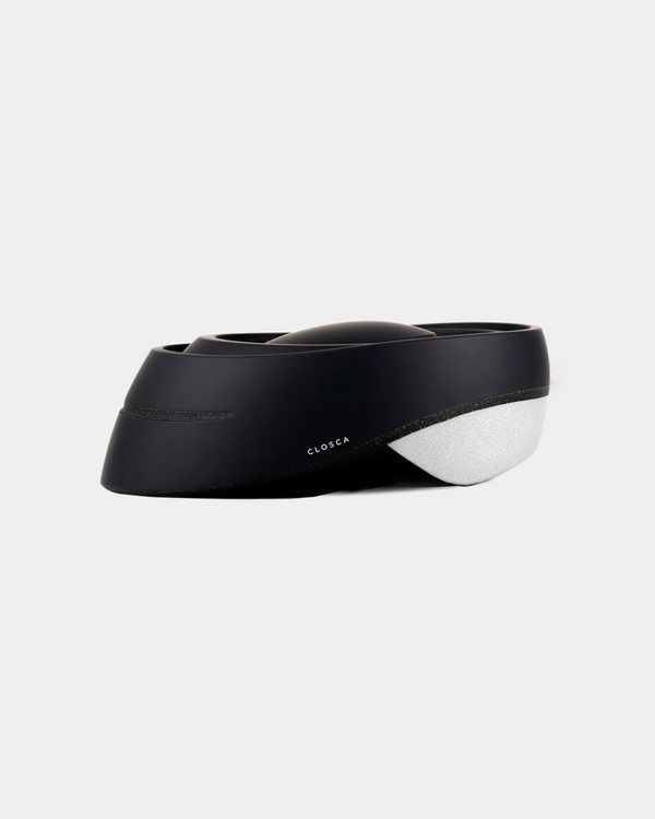 Reflectable, foldable, safe helmet in color graphite