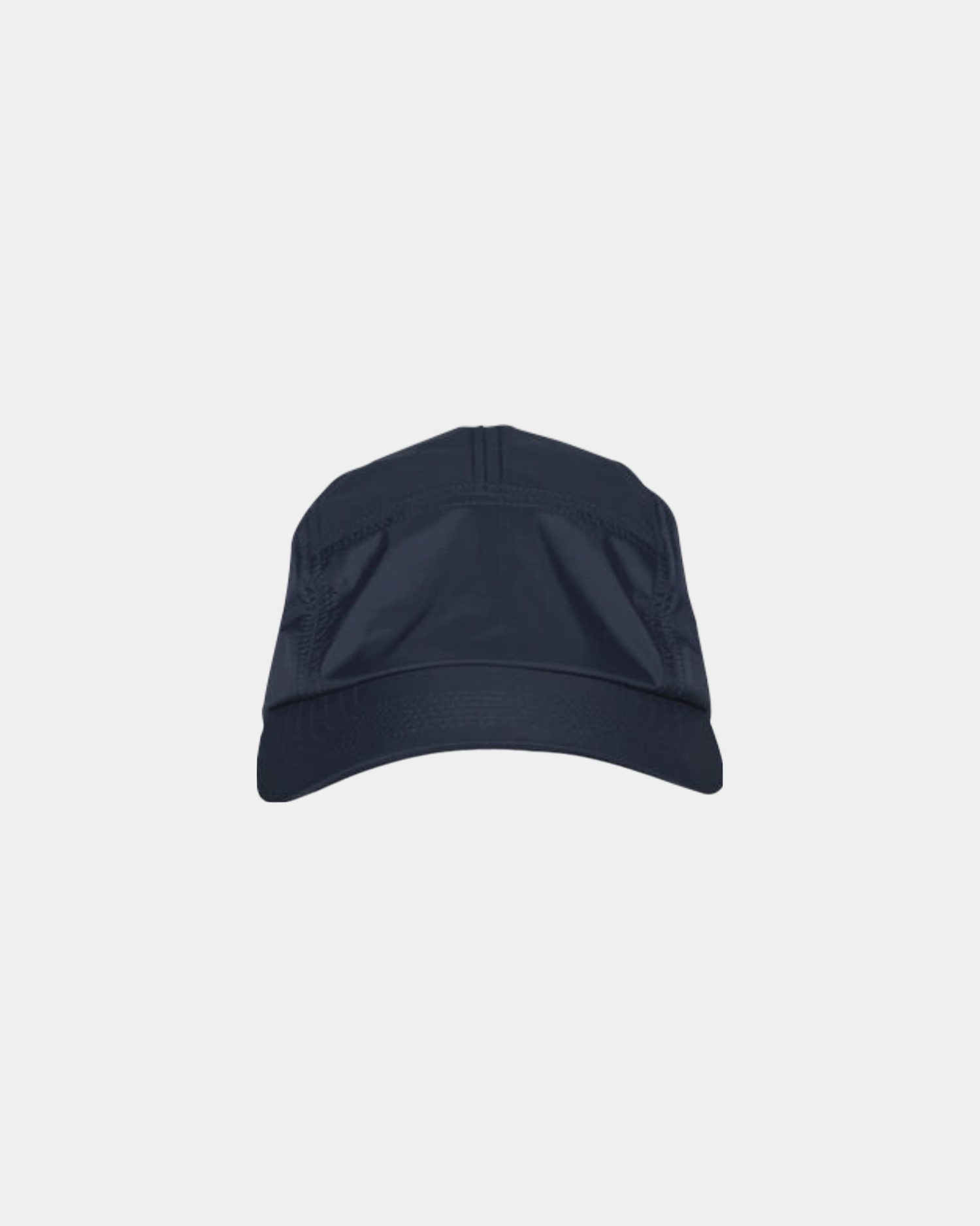 Men's sporty, waterproof nylon cap in navy blue