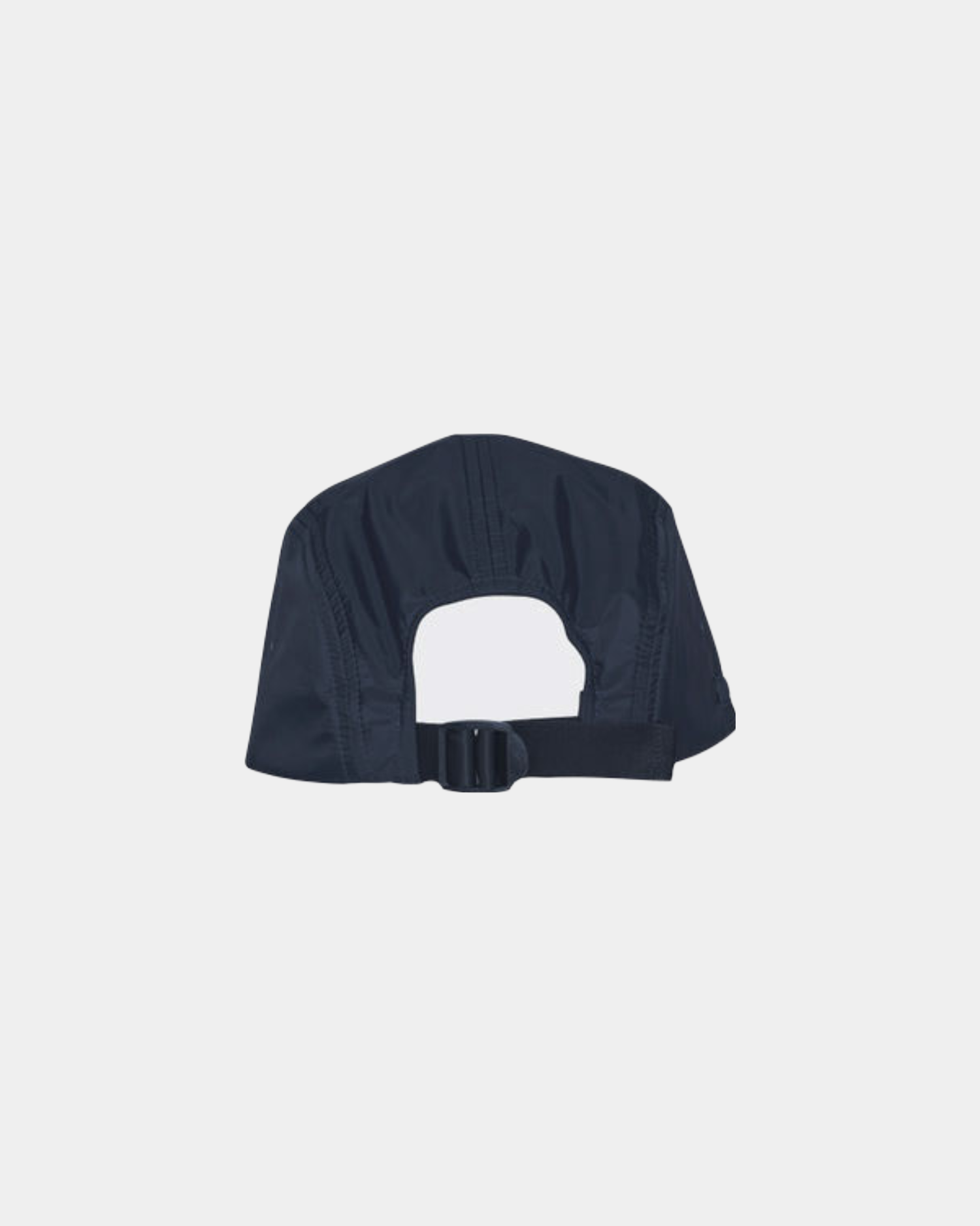 Men's sporty, waterproof nylon cap in navy blue