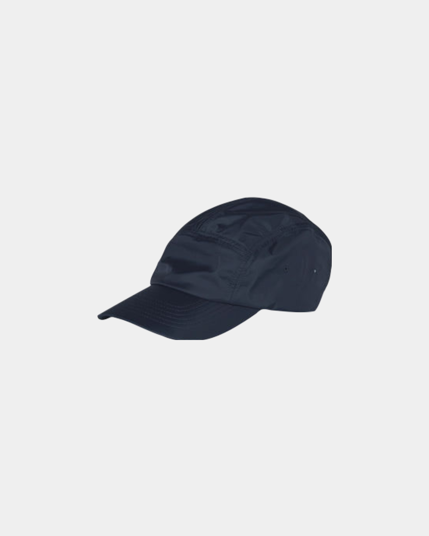 Men's sporty, waterproof nylon cap in navy blue