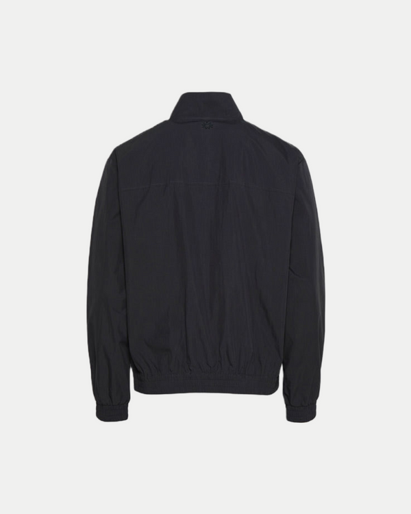 Men's casual lightweight woven jacket in black