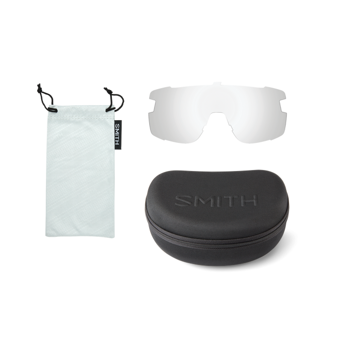 Men's active sunglasses that offer protection and have the coverage of goggles. An easy-to-wear style with a no slip nose piece in metallic gold/black.