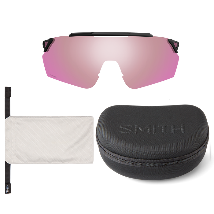 Men's performance sunglasses with a medium to large fit and a lens thats adds enhanced color and detail to your view. Flexible nose bridge and a raised brow. Color matte black/black.