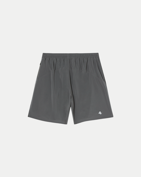 Men's 9 inch breathable training short in charcoal grey