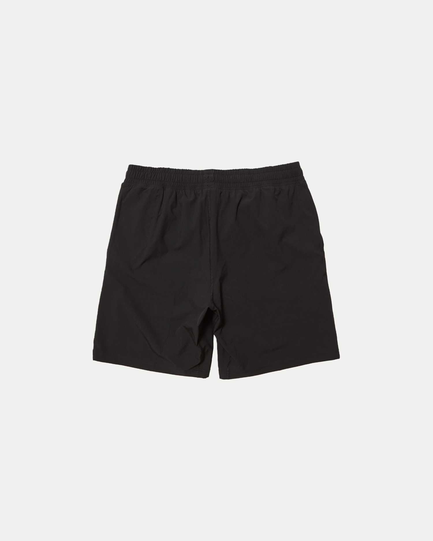 Men's 9 inch work out short in black that is flexible, comfortable and quick-drying.