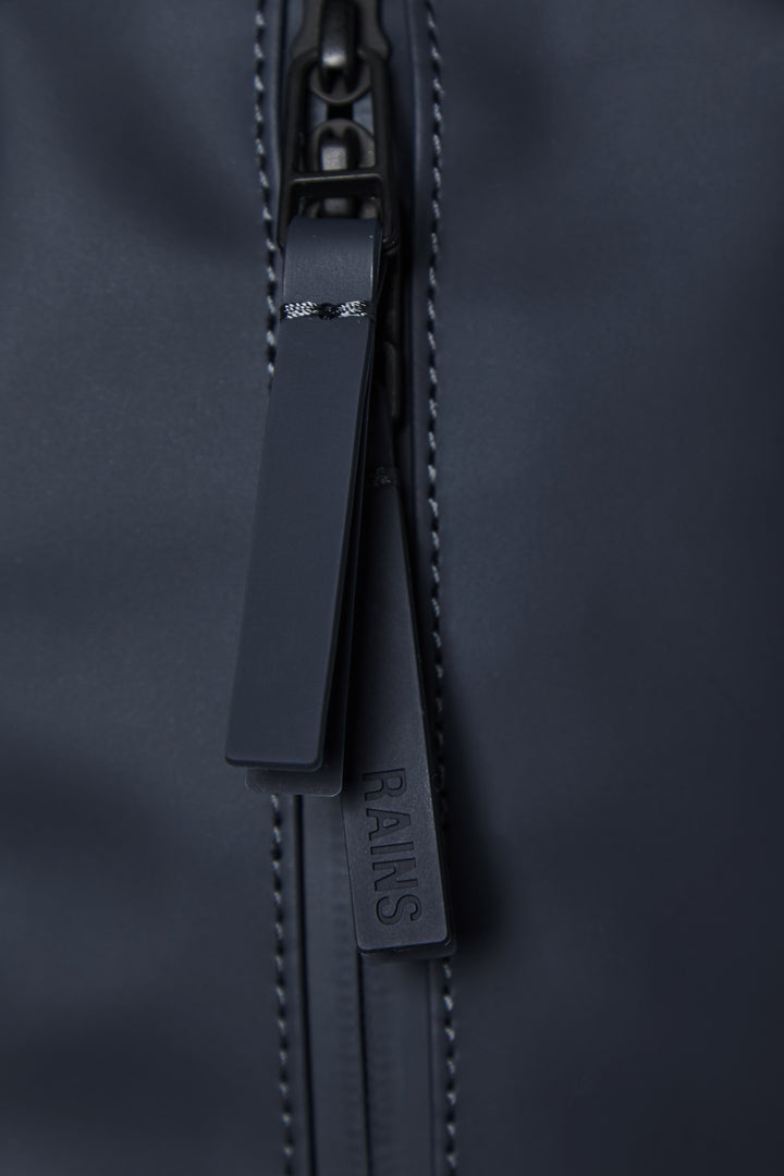 Men's waterproof classic style backpack in navy blue