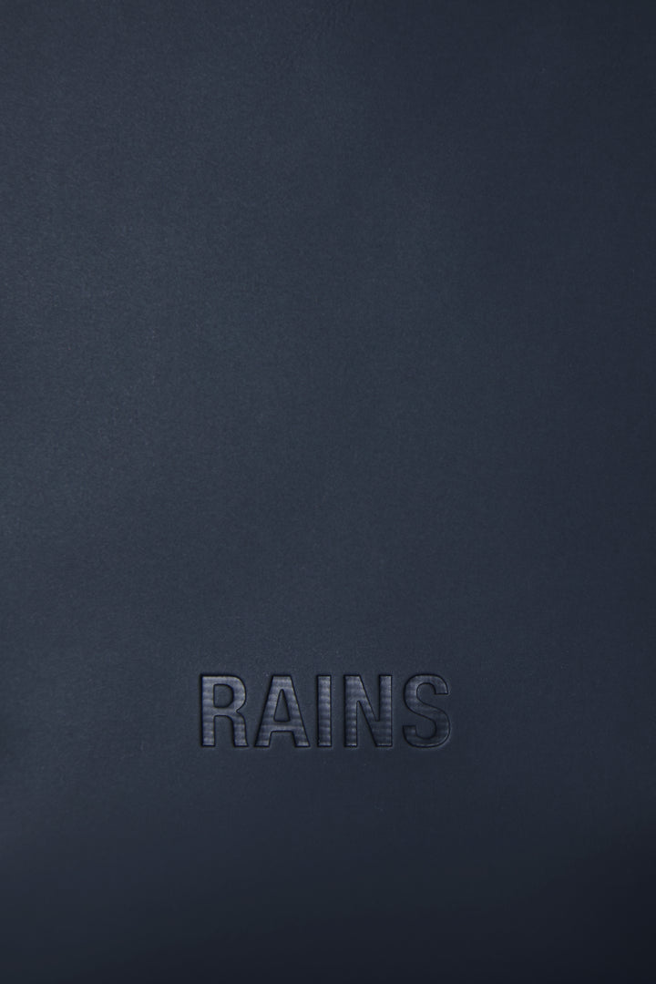 Men's waterproof classic style backpack in navy blue