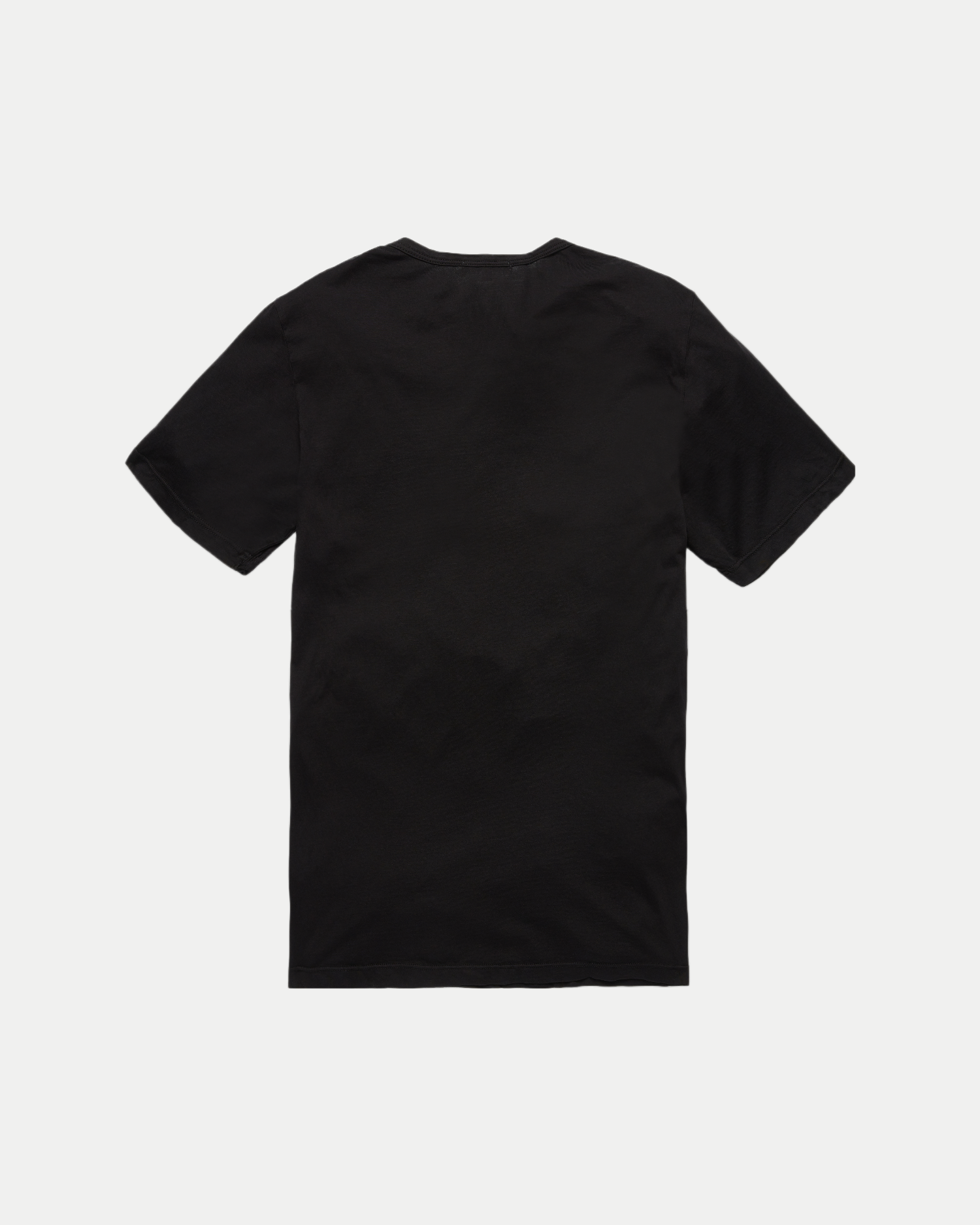 Men's everyday classic v-neck shirt in black