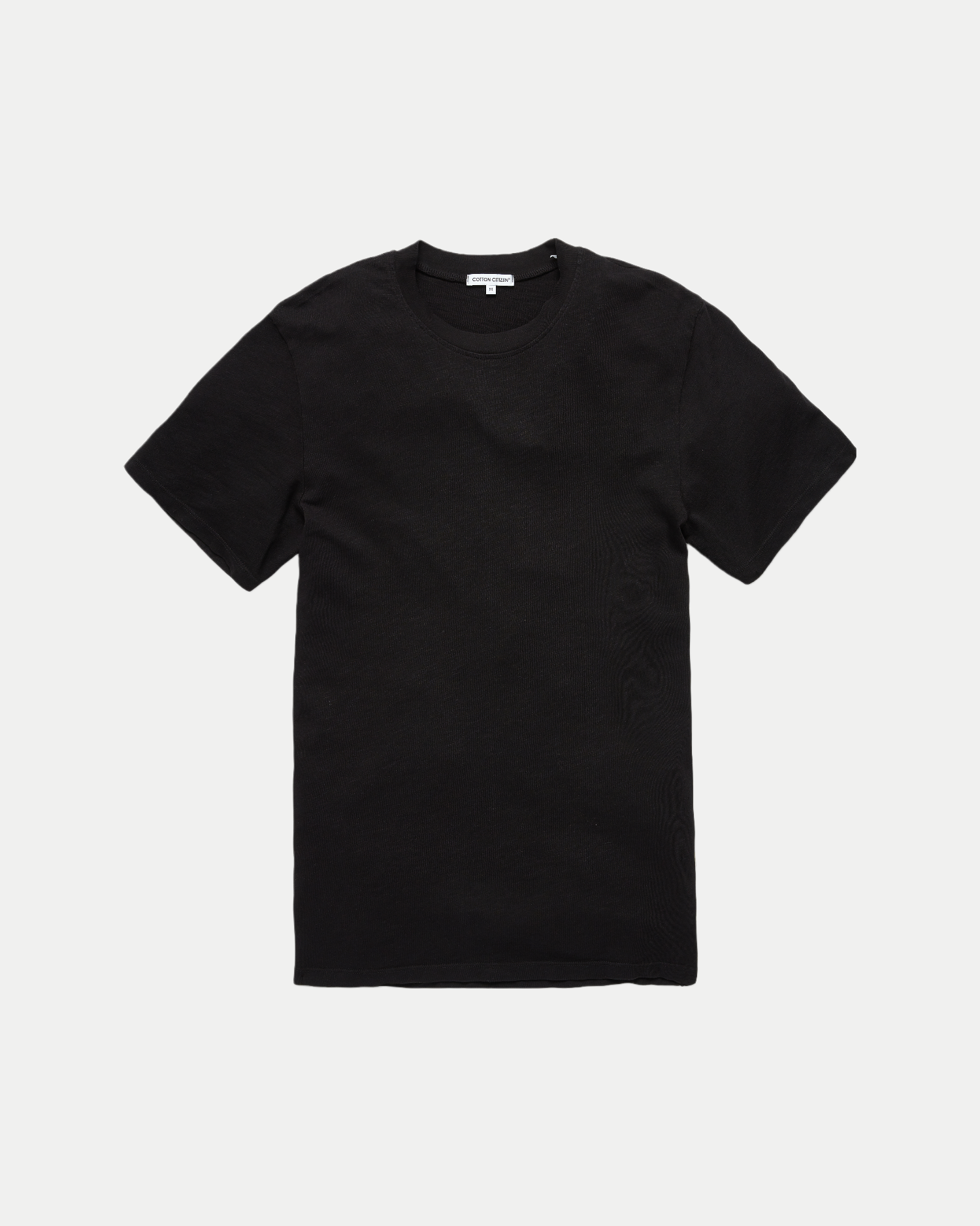 Men's soft, relaxed fit crewneck t-shirt in black 
