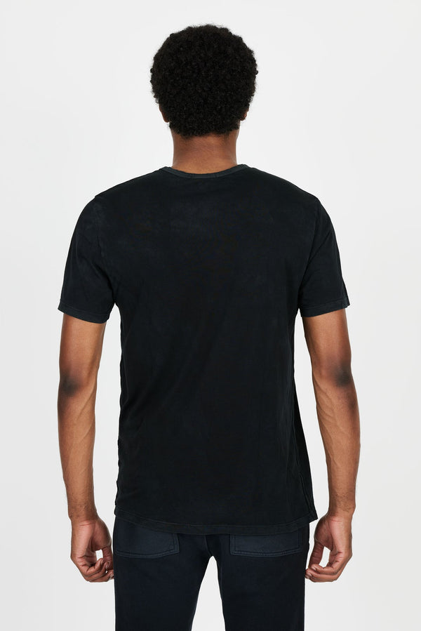 Men's ultra soft classic crewneck t-shirt in vintage black.