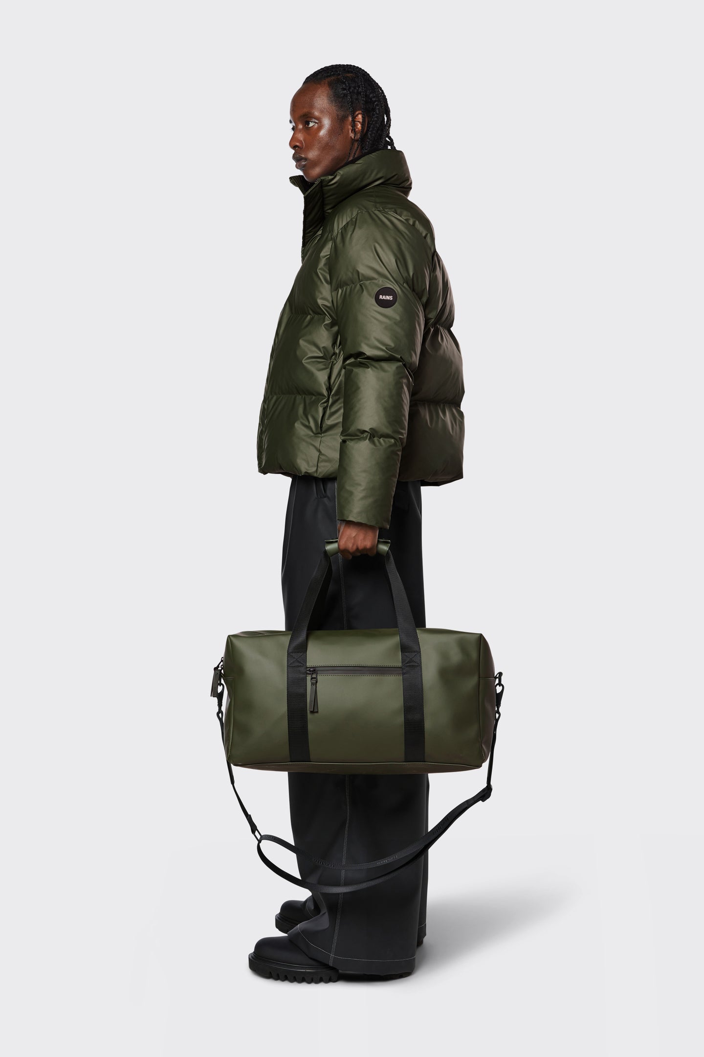 gym bag rains Rains Men's Gym Bag in Evergreen