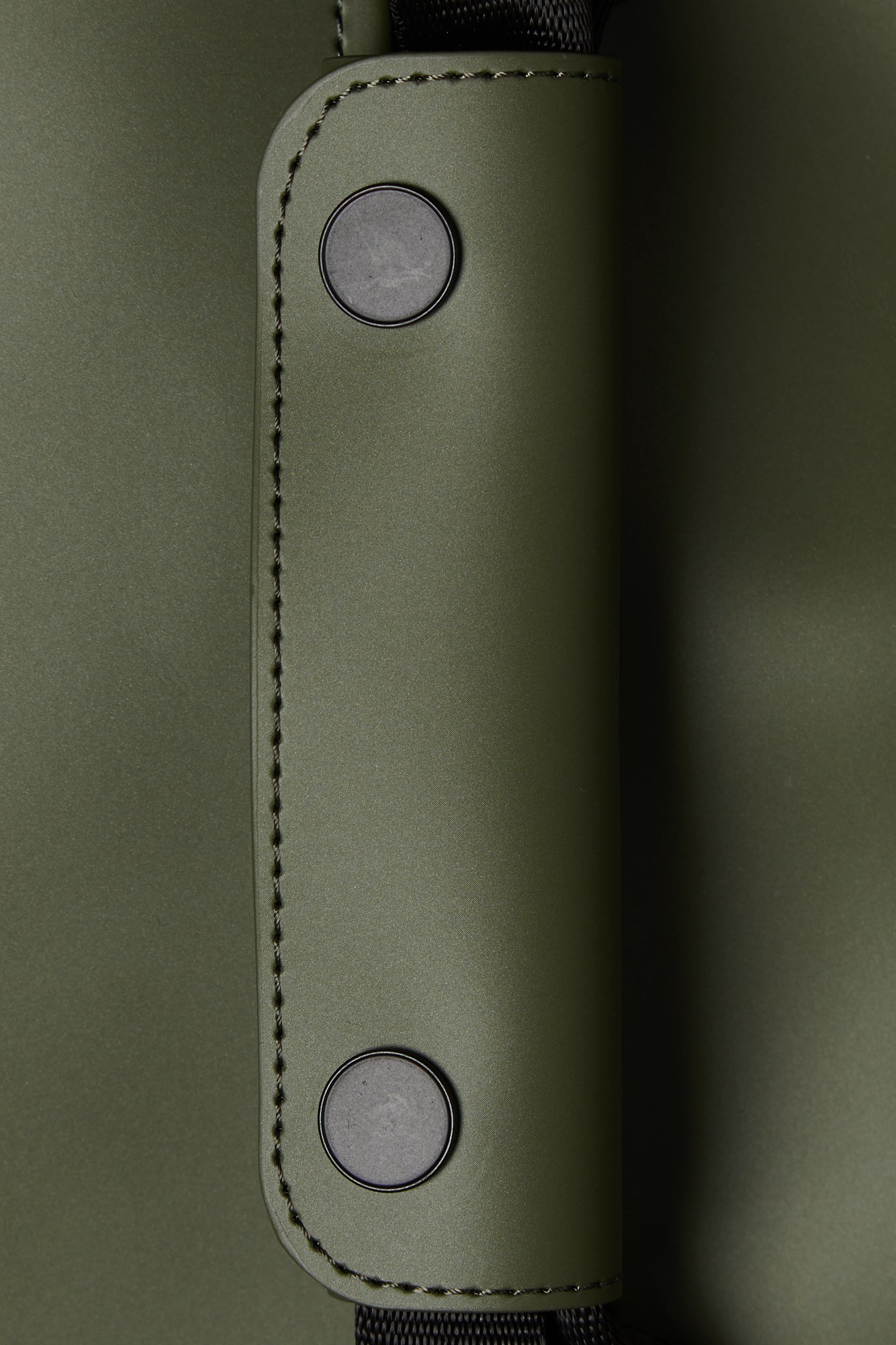 Waterproof, durable gym bag in color evergreen