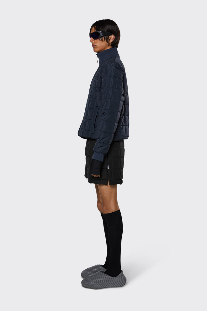 Liner High Neck Jacket | Navy