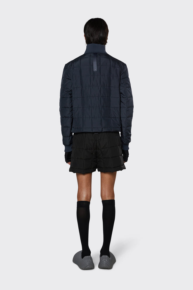 Liner High Neck Jacket | Navy – MASS