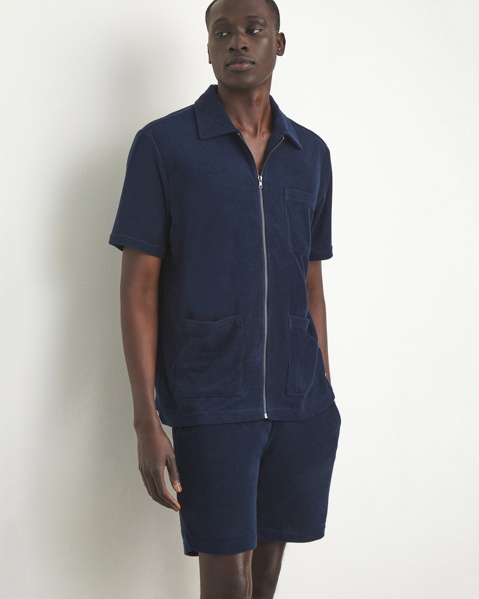 Terry towelling outlet shirt