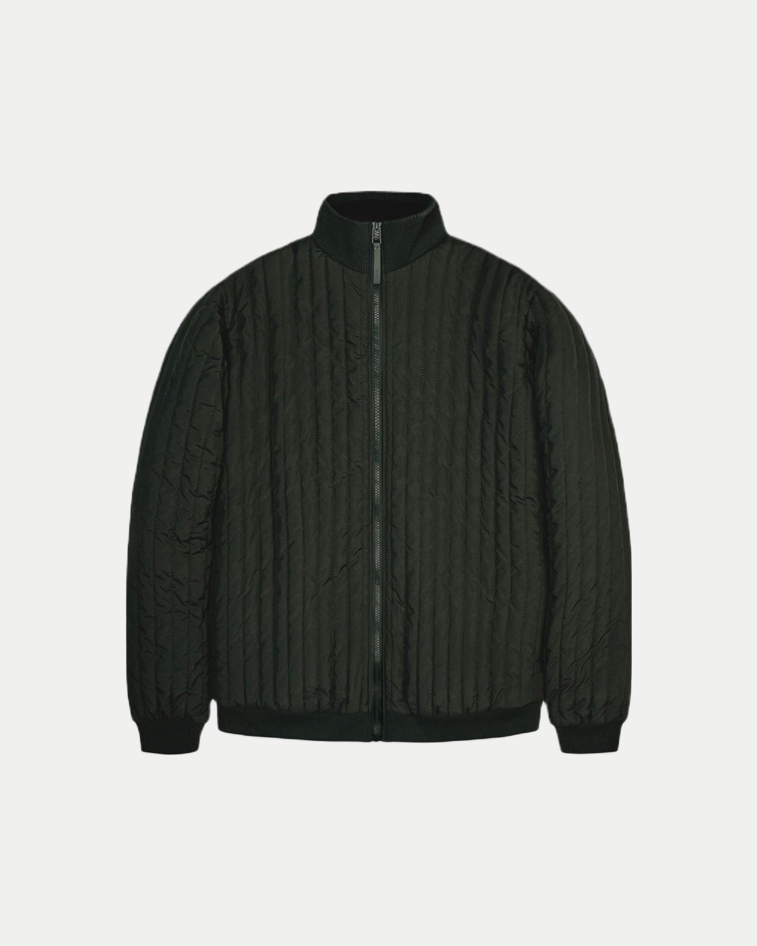 Men's versatile quilted jacket that can be layered and worn day to night in hunter green. 