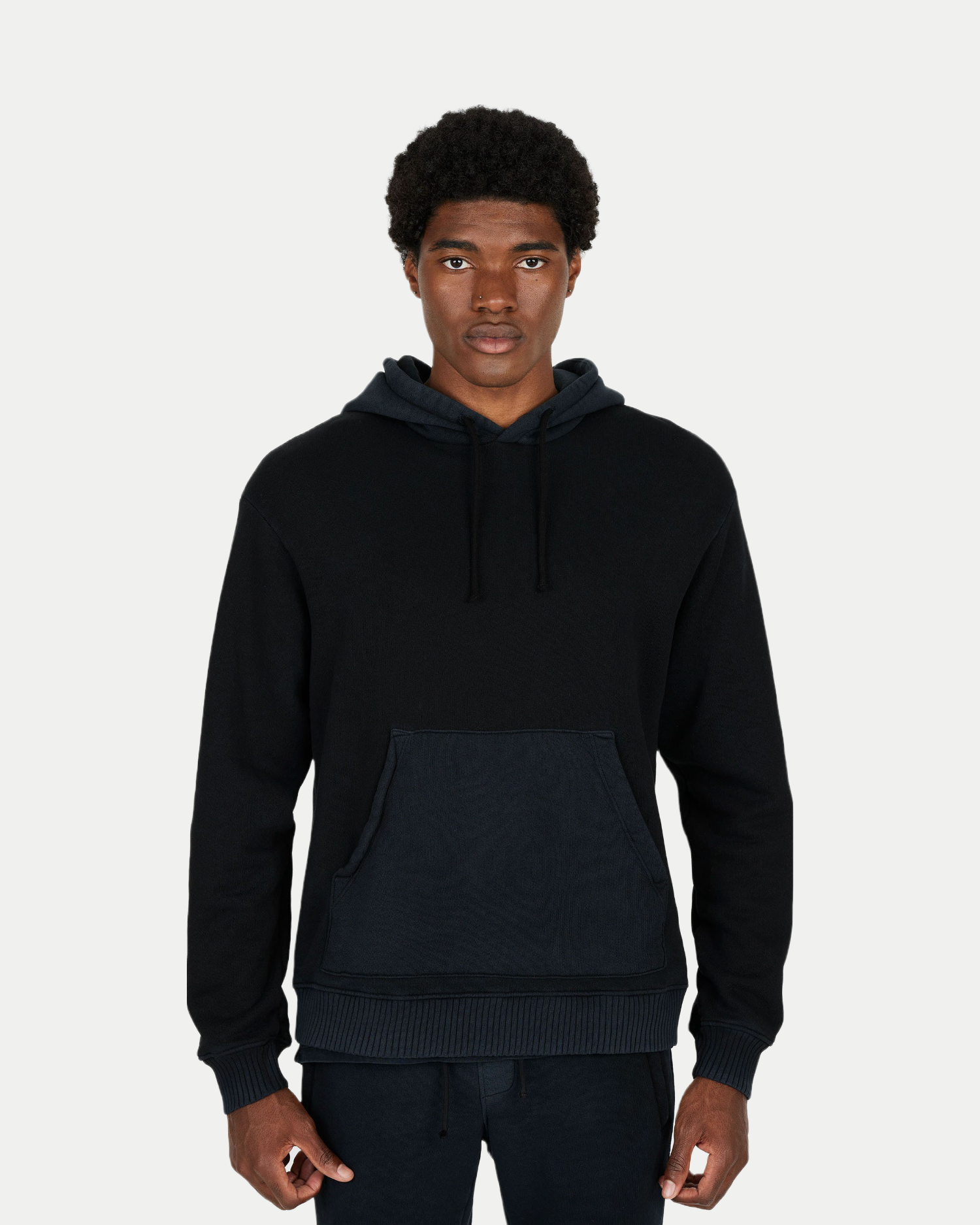 Boogie Down Bronx Reflective Mid Weight Pullover Hoodie Black / XXX-Large