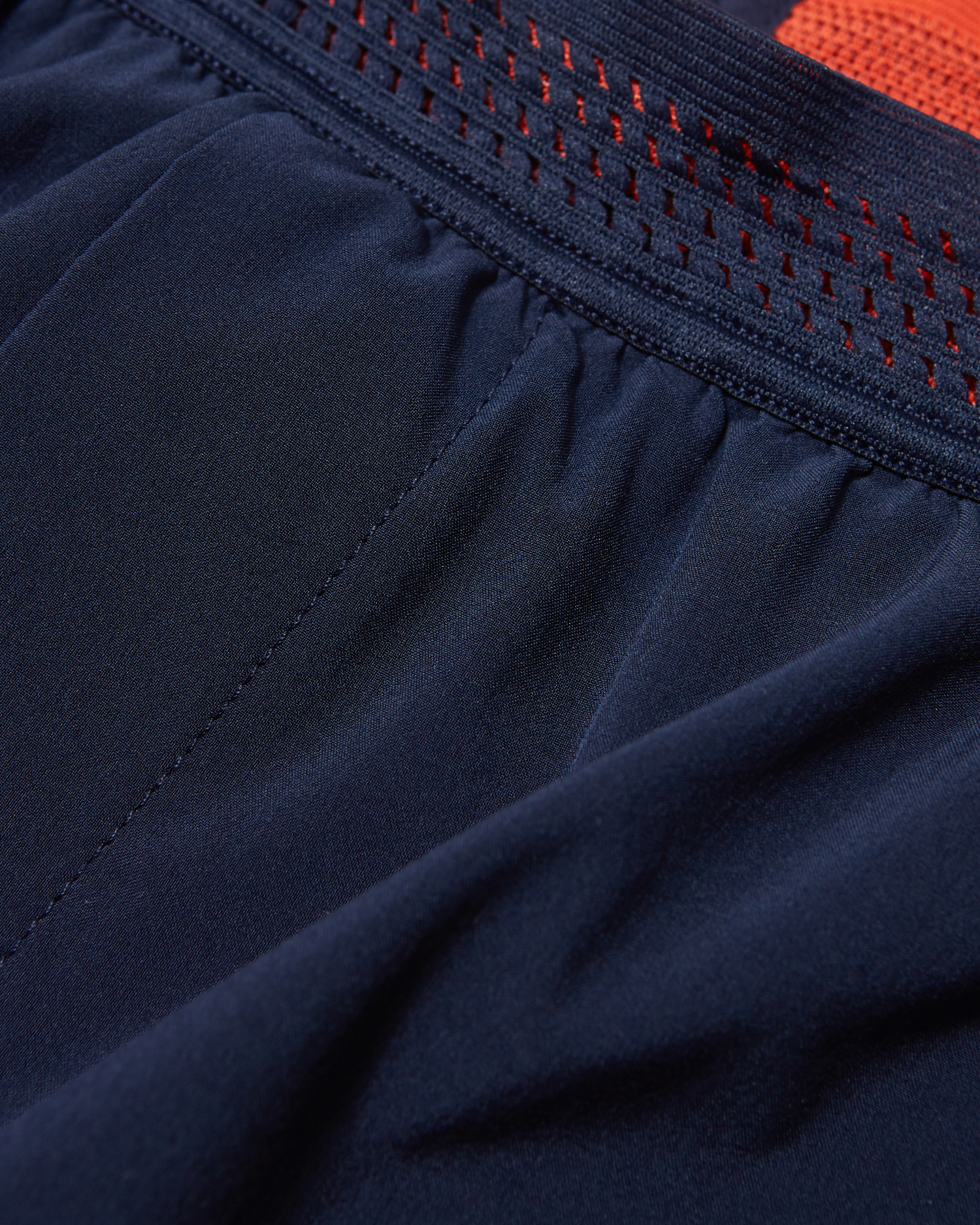 Men's 6 inch lined training short in navy blue