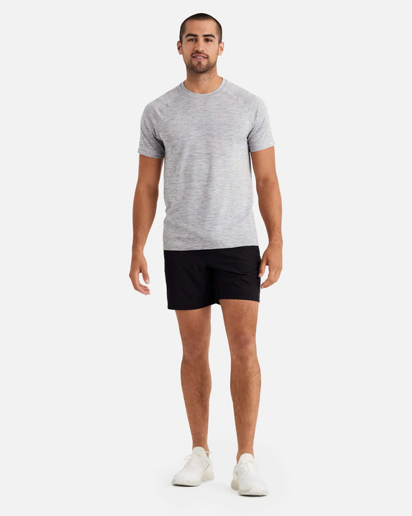 Men's activewear crewneck t-shirt in gray