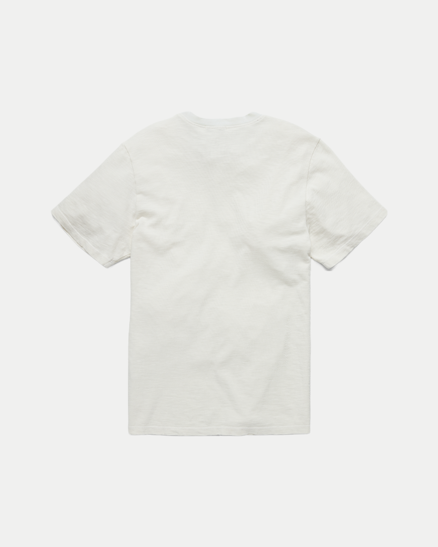 Men's soft, classic crewneck t-shirt in off-white