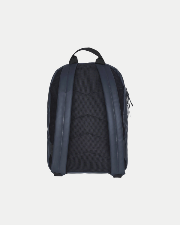 Men's waterproof classic style backpack in navy blue