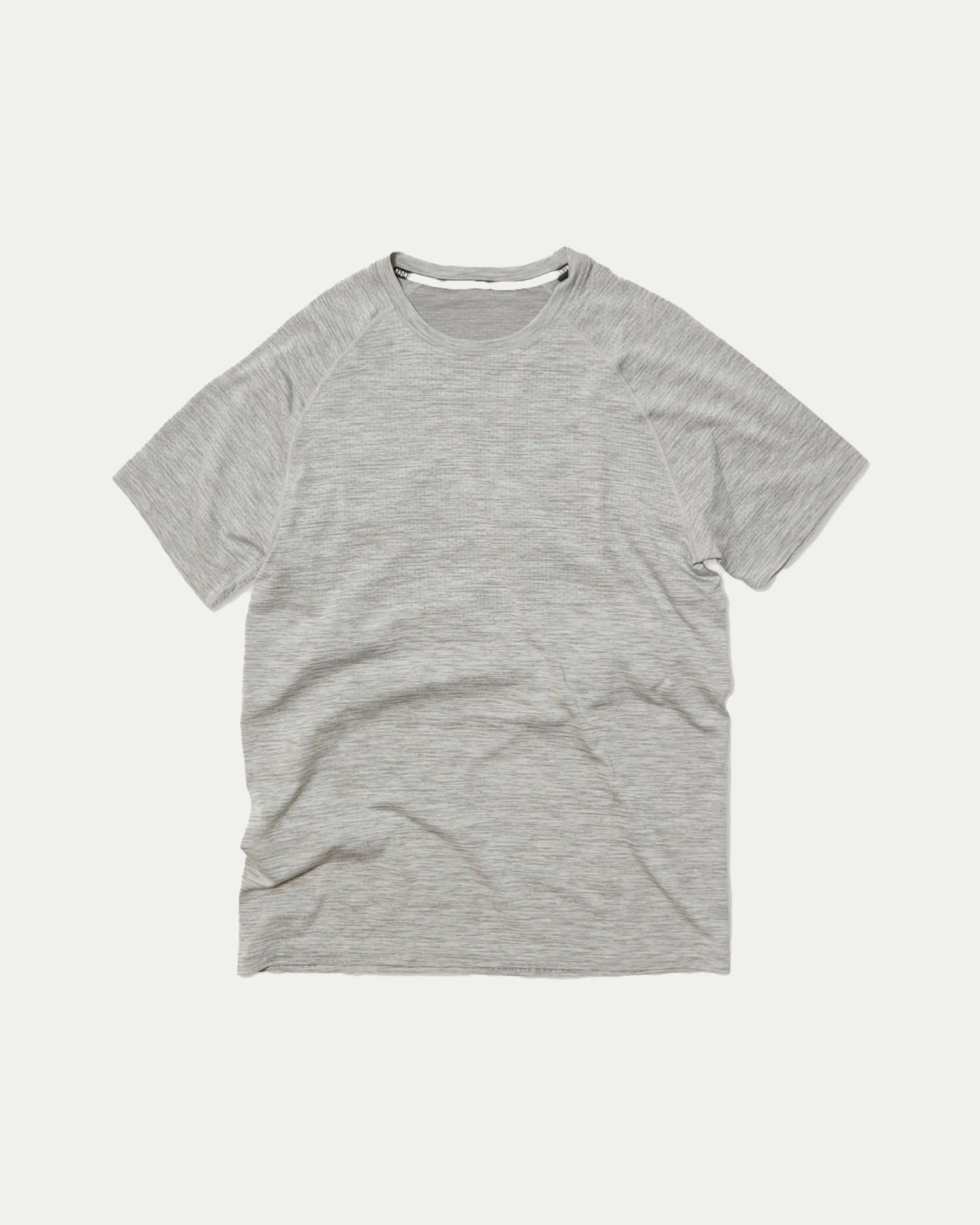 Men's activewear crewneck t-shirt in gray
