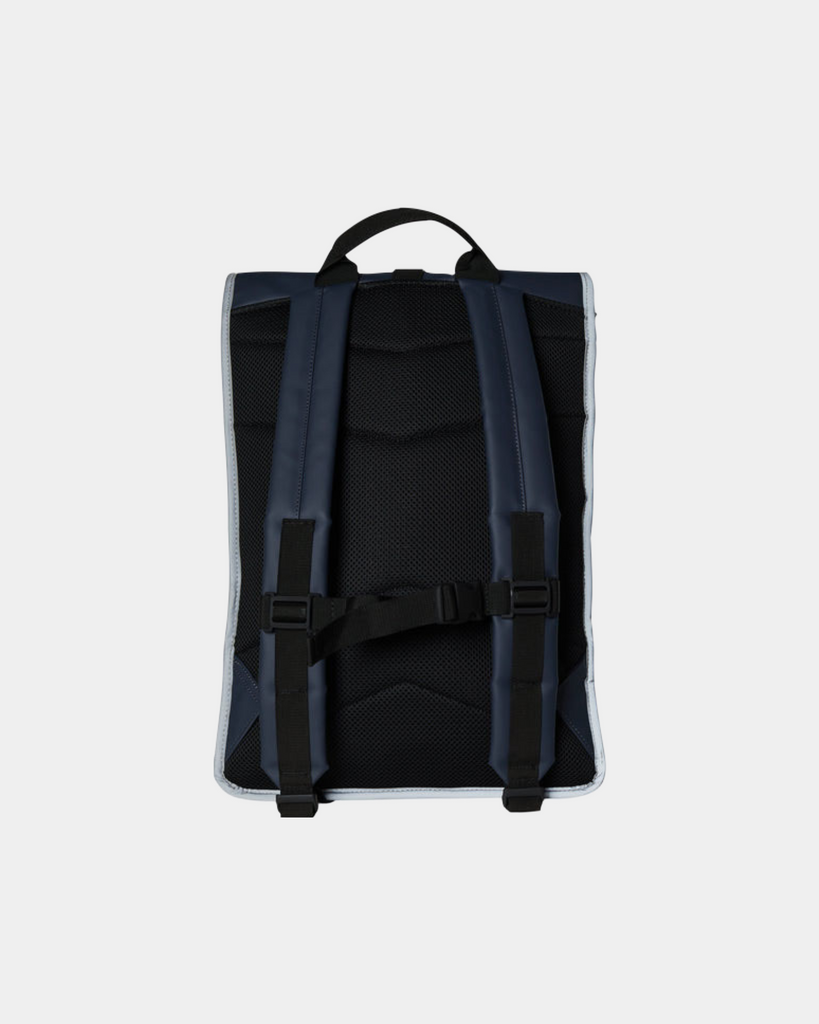 Rolltop Rucksack | Navy Reflective – MASS