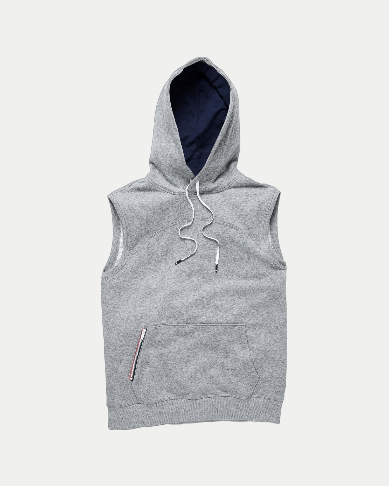 Rush Sleeveless Hoodie Grey Heather MASS