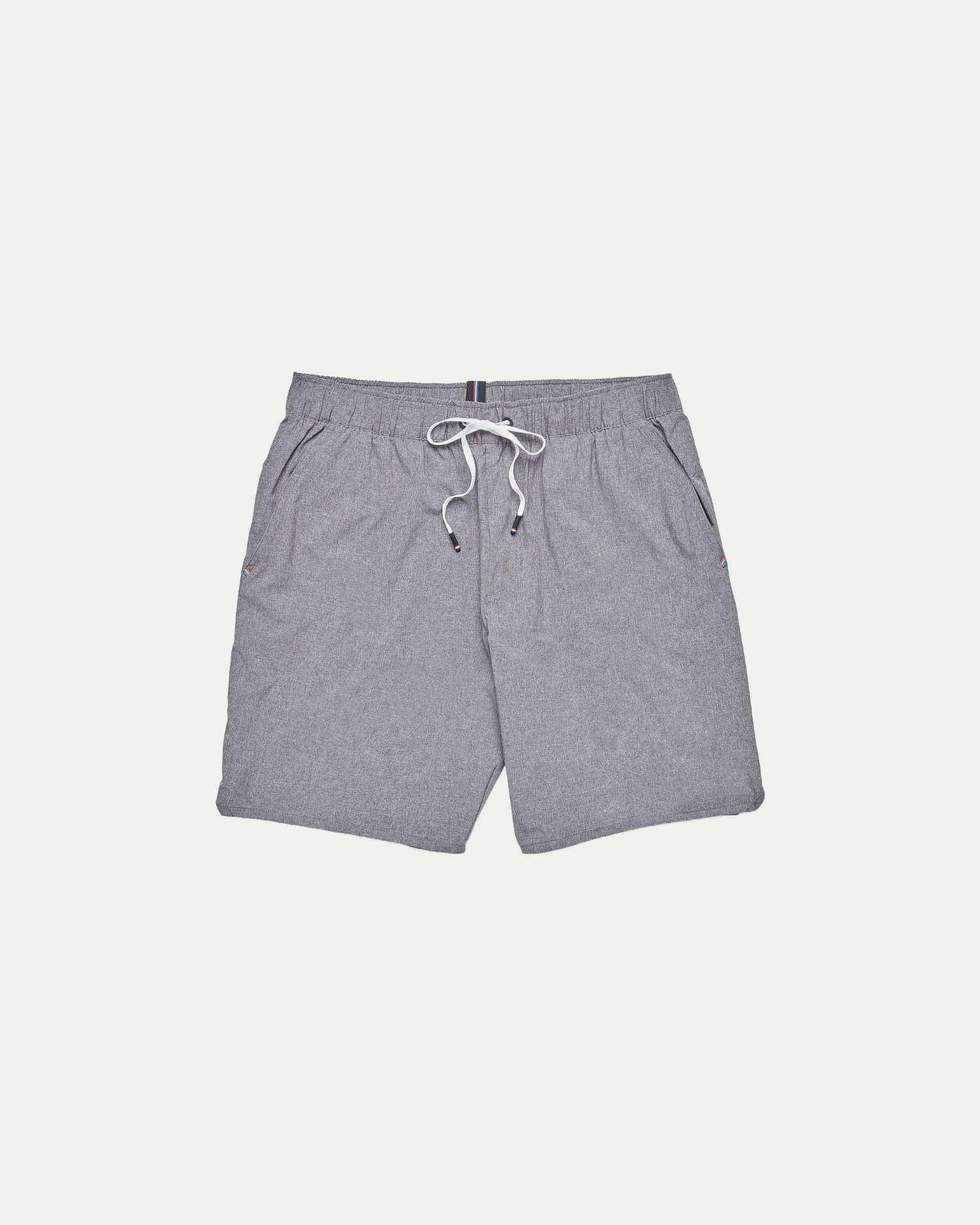 Men's athletic multi-functional short in heather grey