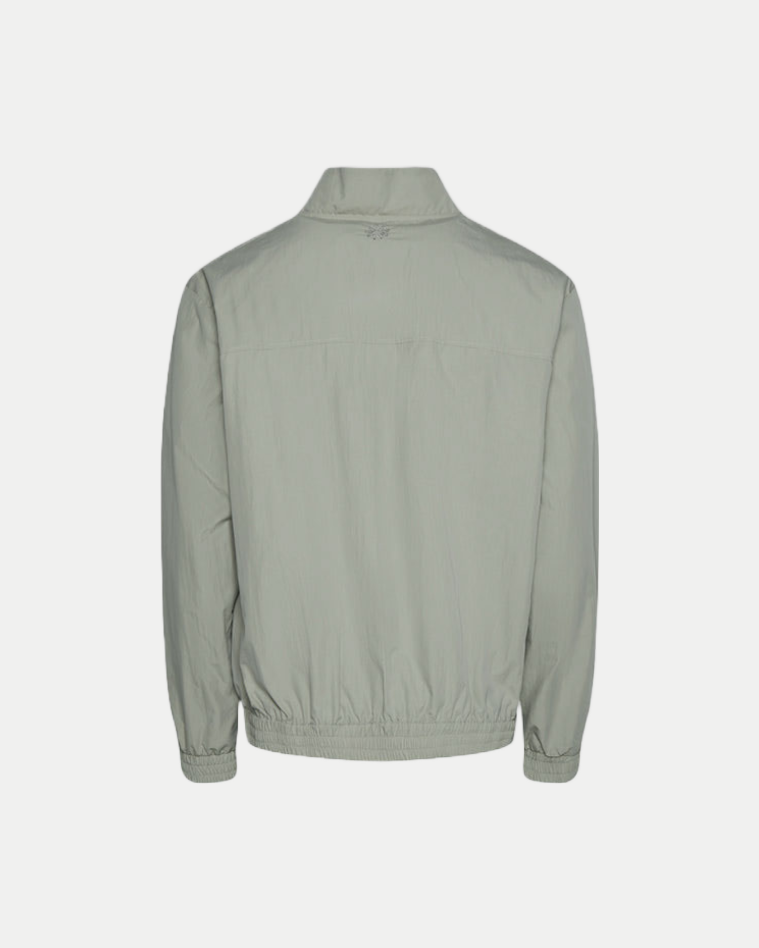 Men's casual lightweight woven jacket in cement grey